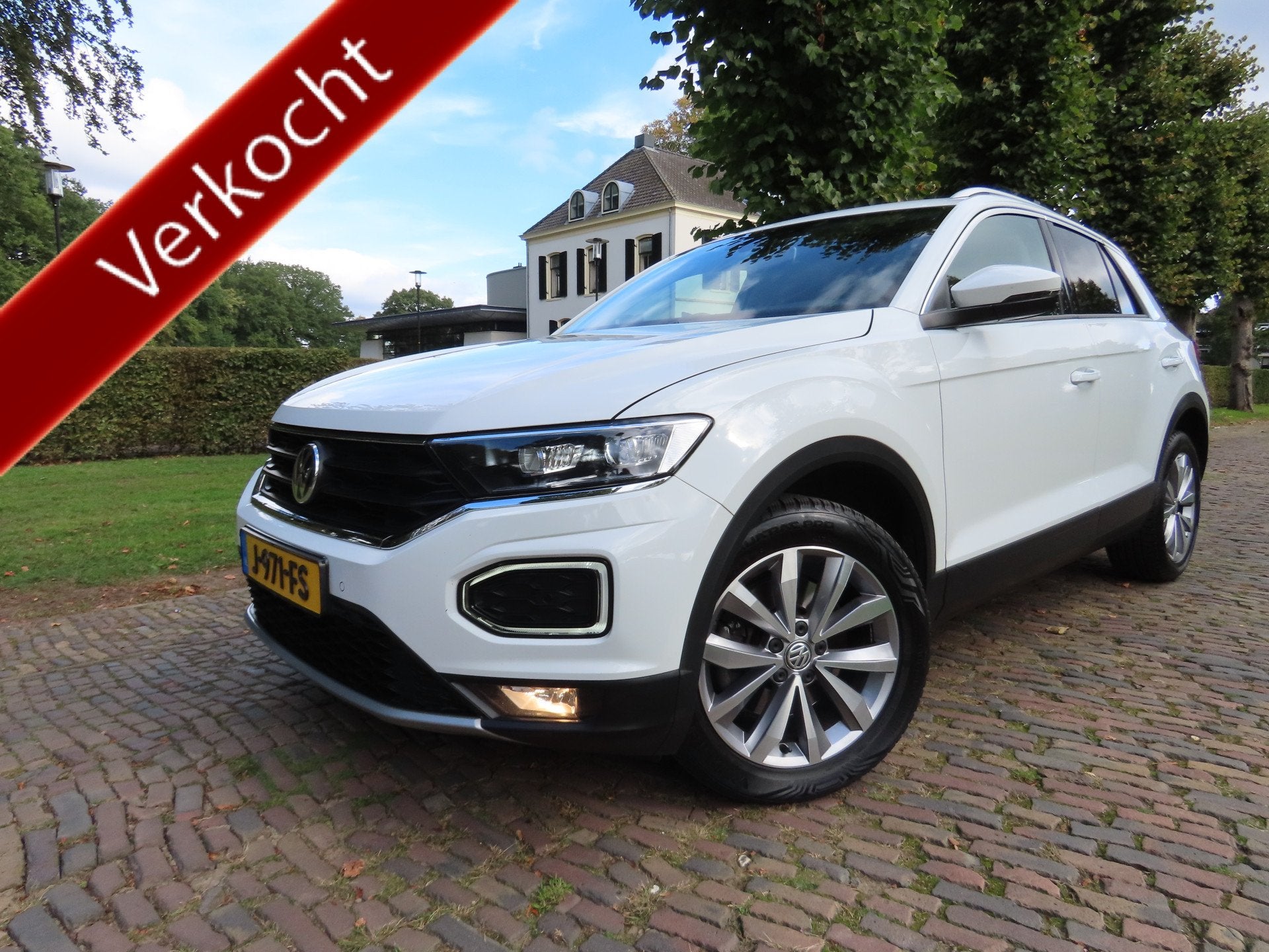 Volkswagen T-Roc 1.0 TSI Style Ecc Cruisecontrol Led A.E.B N, Voorwielaandrijving, Stof, Gebruikt, 116 pk