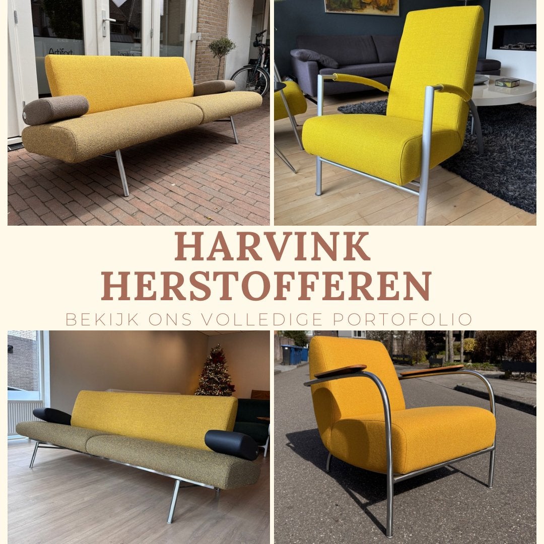 Harvink Meubelen Herstofferen - Beermann Design Stoffering, Ophalen, Nieuw, 75 tot 100 cm, Hout