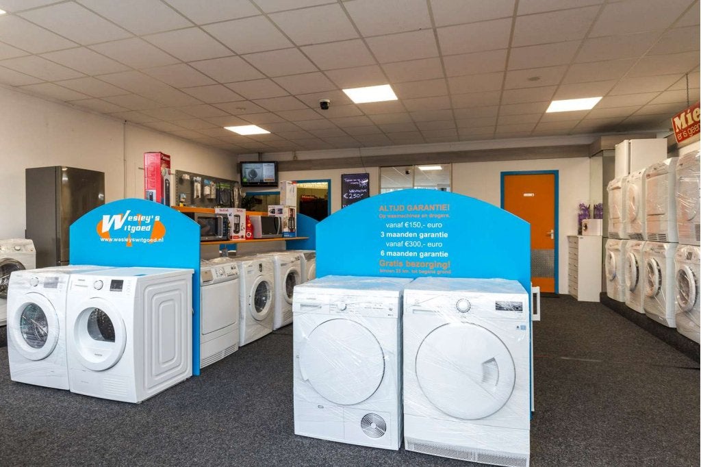 Wasmachine kapot? Dit weekend nog verholpen, Wesley's Witgoed, Info@wesleyswitgoed.nl, Industrieweg 3B, 1613KT Grootebroek, Nederland