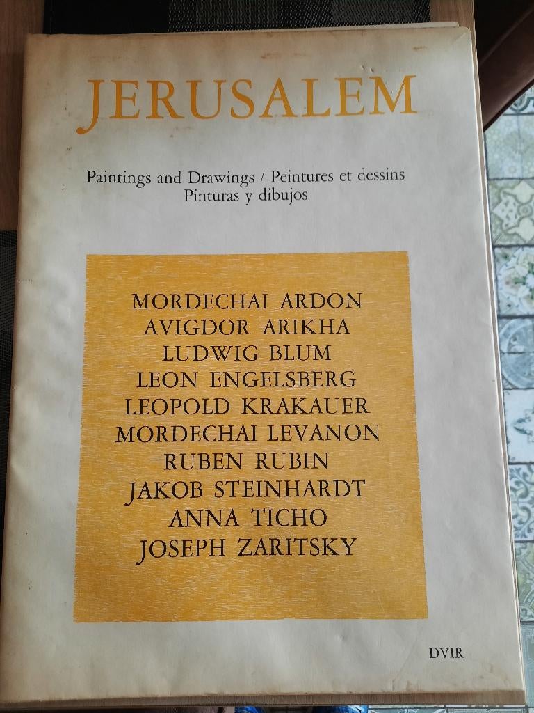 Jeruzalem  paintings collectie, Ophalen of Verzenden, Gelezen, Overige onderwerpen