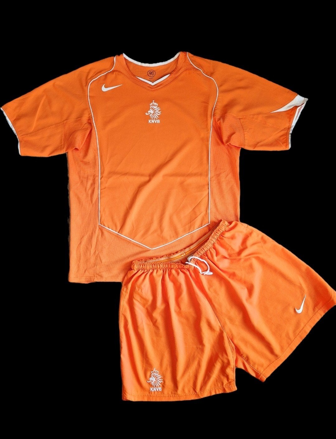 Nederlands elftal shirt tenue KNVB Oranje 2004, Ophalen of Verzenden, Zo goed als nieuw, Rood, Voetbal