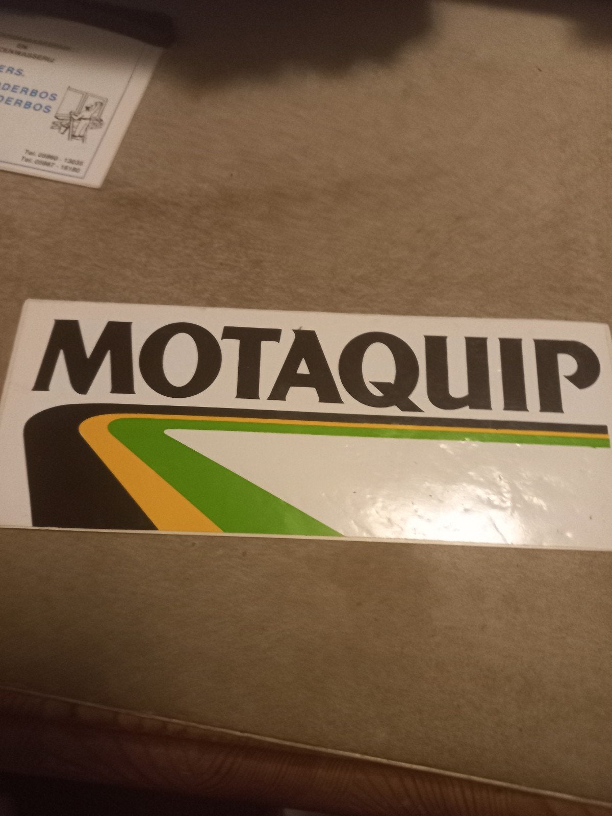Motaquip Sticker -, Ophalen of Verzenden, Nieuw