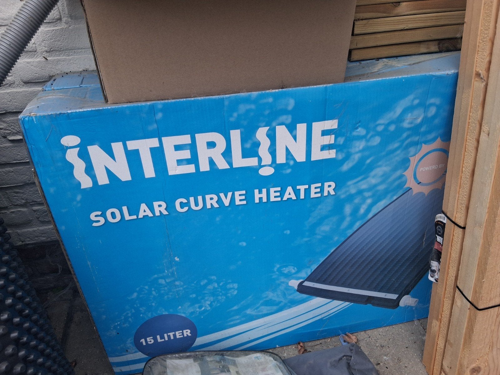 2x Interline solar curve heater - zwembadverwarming, Tuin en Terras, Ophalen, Nieuw, Verwarming