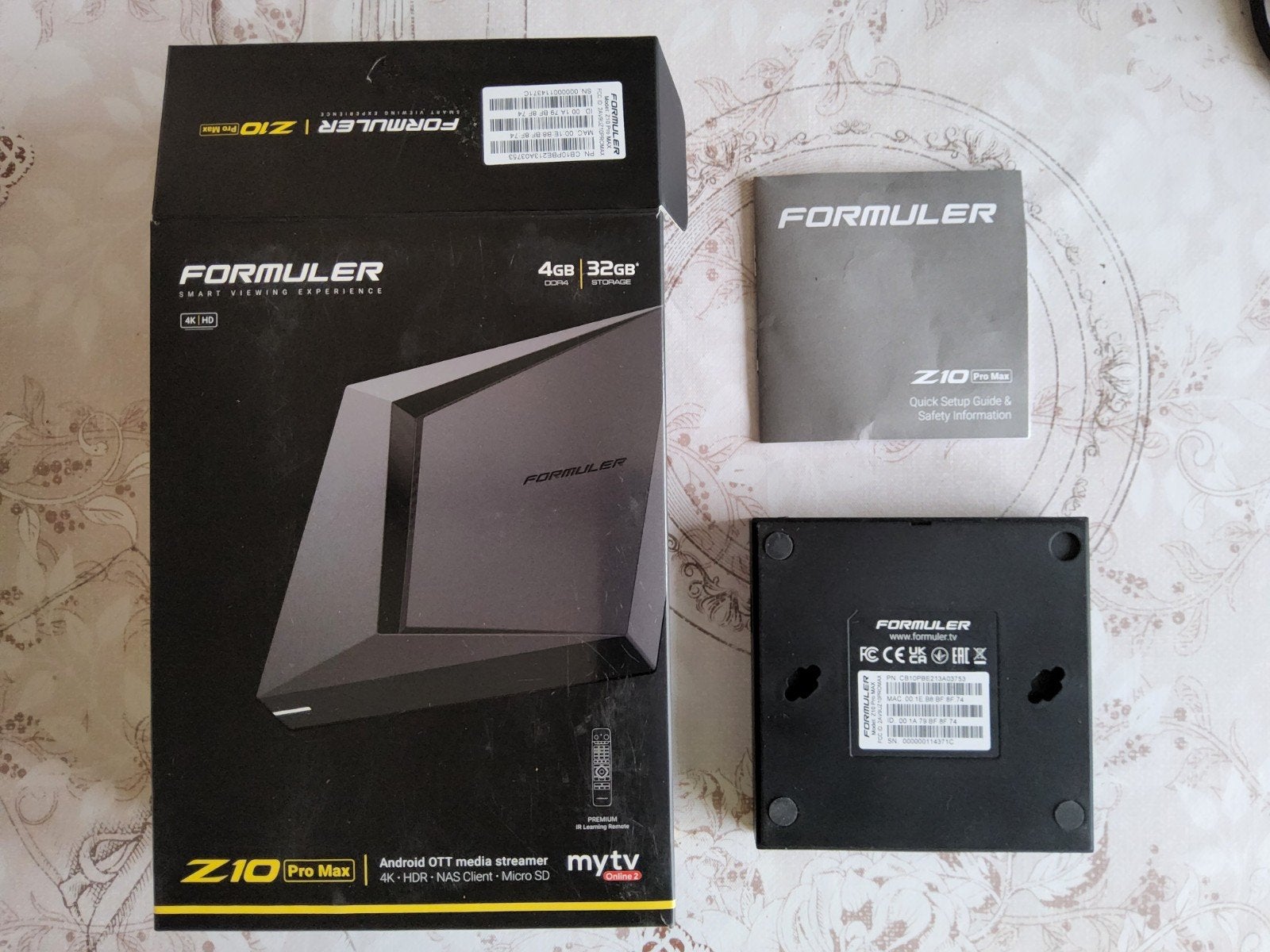 Formuler Z10 Pro Max 4Gb RAM, 32GB Opslag, 4K, Audio, Tv en Foto, Mediaspelers, Ophalen of Verzenden, Zo goed als nieuw, HDMI