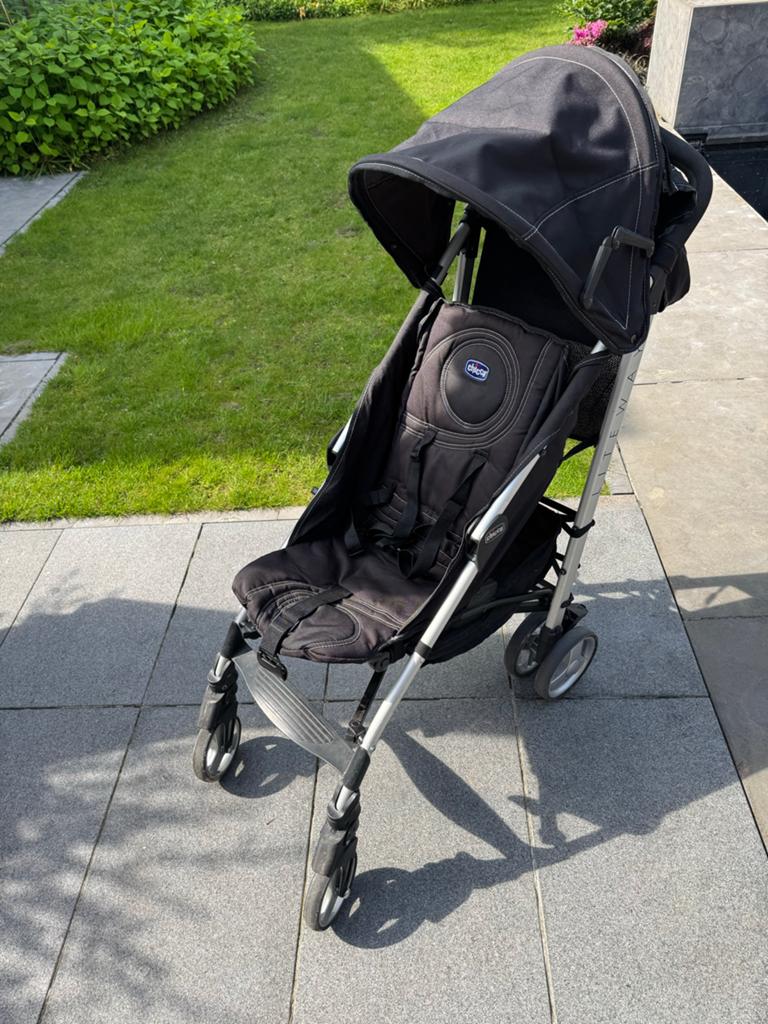 Chicco Lite Way buggy, Kinderen en Baby's, Buggy's, Gebruikt, Overige merken, Regenhoes, Verstelbare rugleuning, Voetenzak, Zonnekap