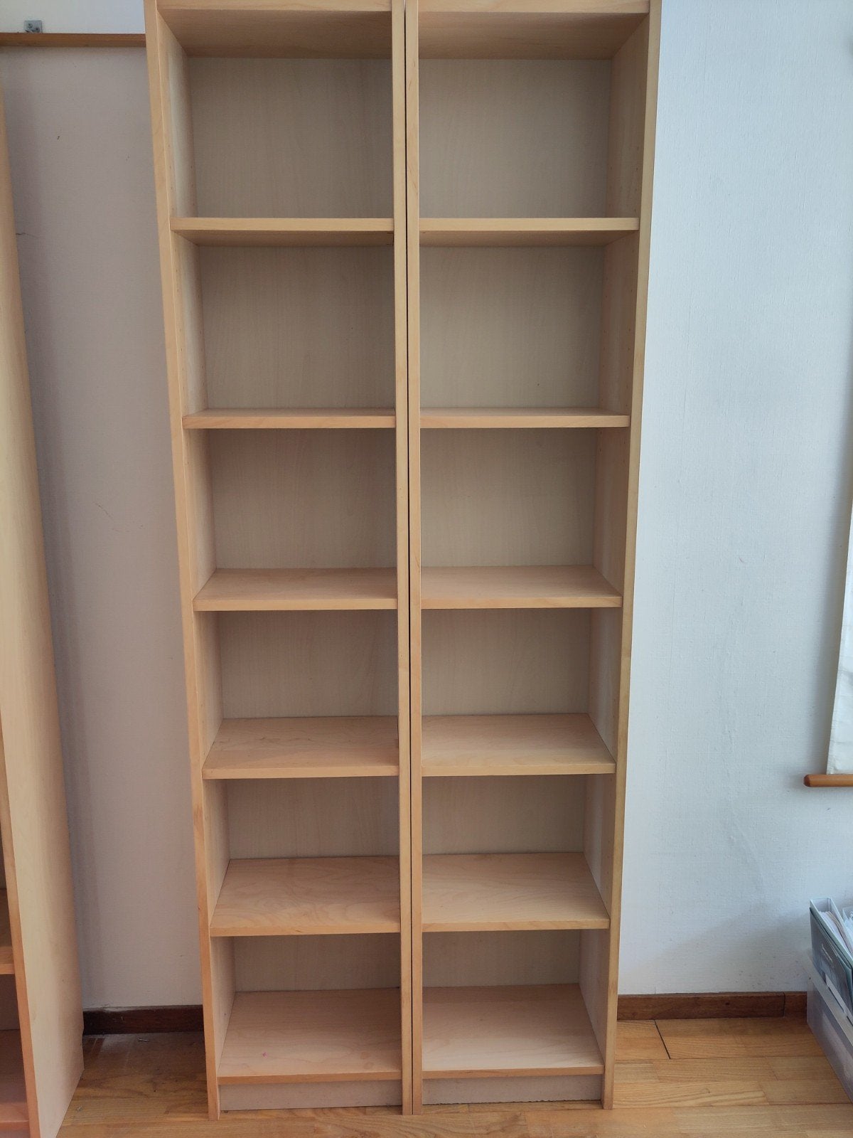 Ikea Billy Boekenkast (Berken) (nog 2 stuks), Ophalen, Gebruikt, 200 cm of meer, 50 tot 100 cm