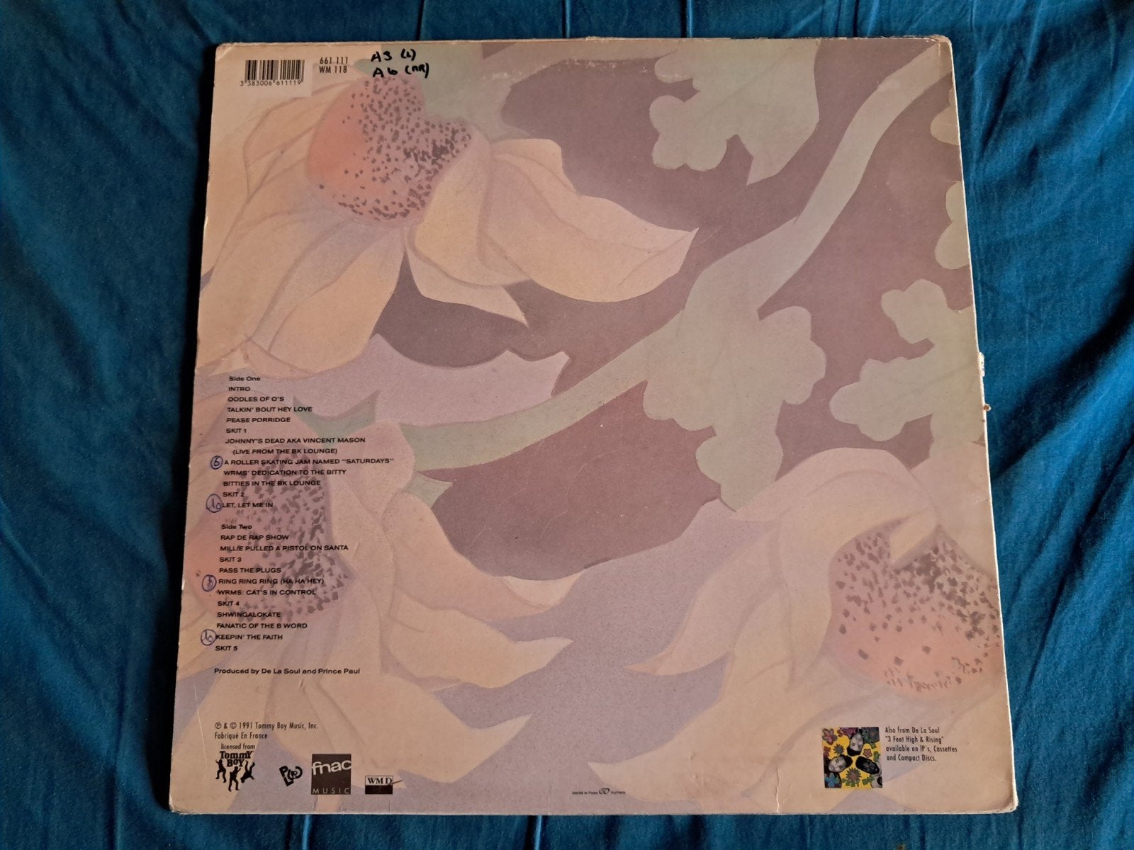 De La Soul - De La Soul Is Dead LP (1991), Cd's en Dvd's, LP, Gebruikt, Verzenden, 12 inch