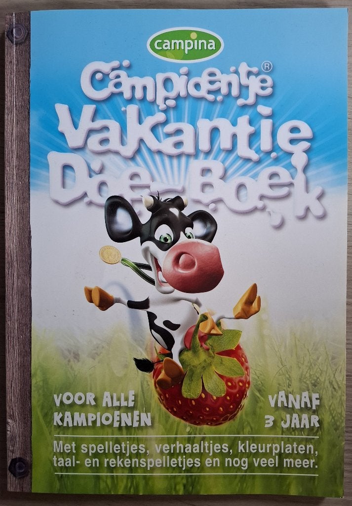 Campina Campioentje Vakantie Doe-Boek, Non-fictie, Campina, Ophalen of Verzenden, Zo goed als nieuw