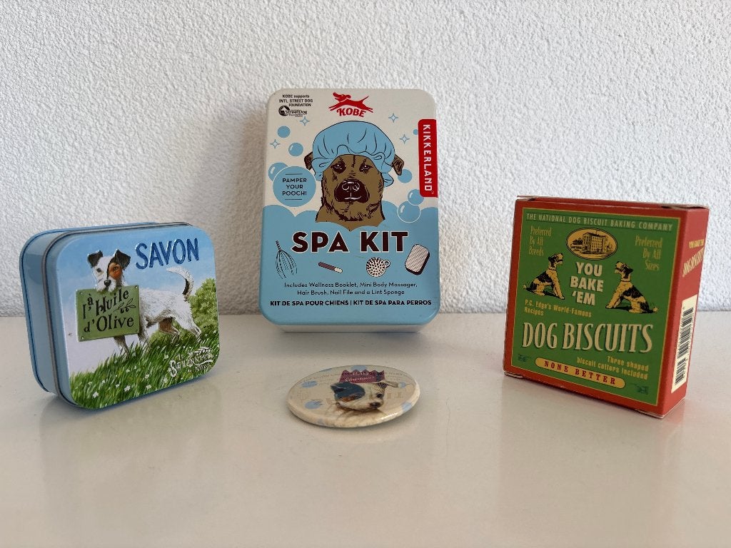 Honden Verwenpakket: Spa Kit, Luxe Zeep, bakvormpjes, button, Dieren en Toebehoren, Honden-accessoires, Overige typen, Overige merken