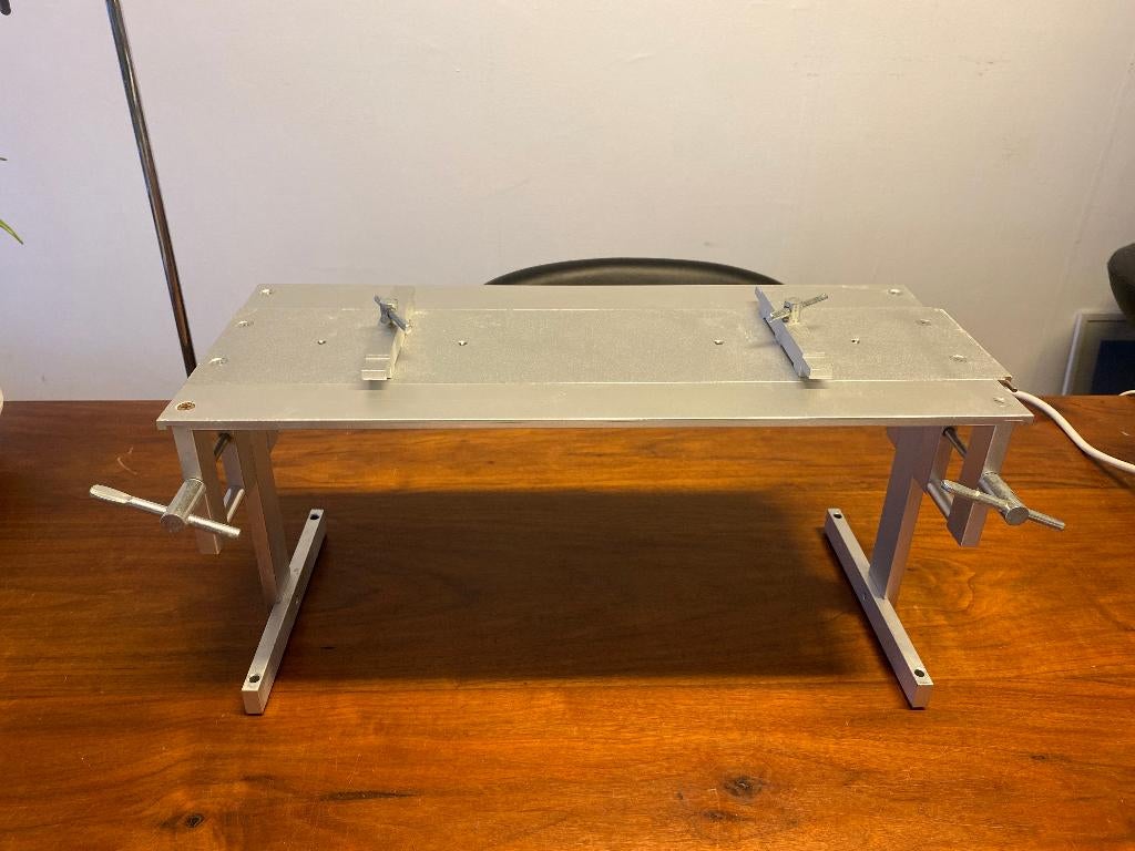 Inklapbare schaatsslijptafel, Sport en Fitness, Schaatsen, Ophalen of Verzenden, Gebruikt, Overige typen, Overige merken