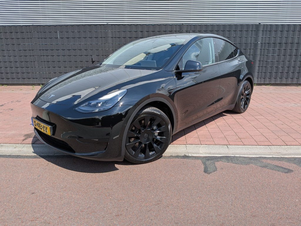 Tesla Model Y RWD 58 kWh Soh 91.8 % (bj 2023, automaat), Auto's, Automaat, Achterwielaandrijving, Gebruikt, Zwart