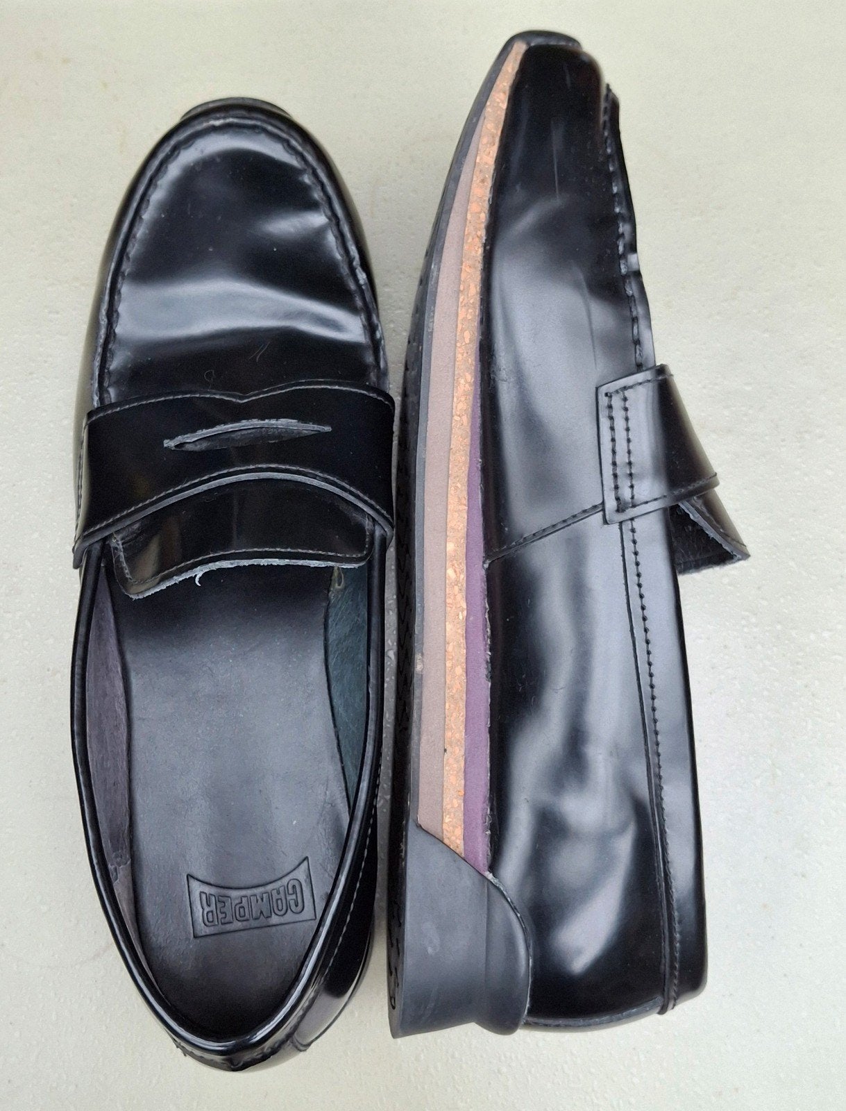 Camper to&ether loafers Romain Kremer, Kleding | Heren, Loafers, Zwart, Ophalen of Verzenden, Gedragen
