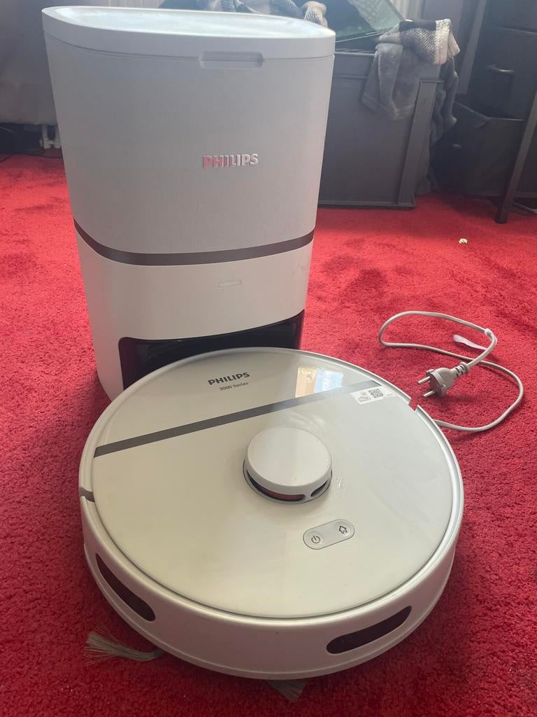 Philips 3000 series robotstofzuiger, Witgoed en Apparatuur, Ophalen of Verzenden, Gebruikt, Stofzak, Robotstofzuiger