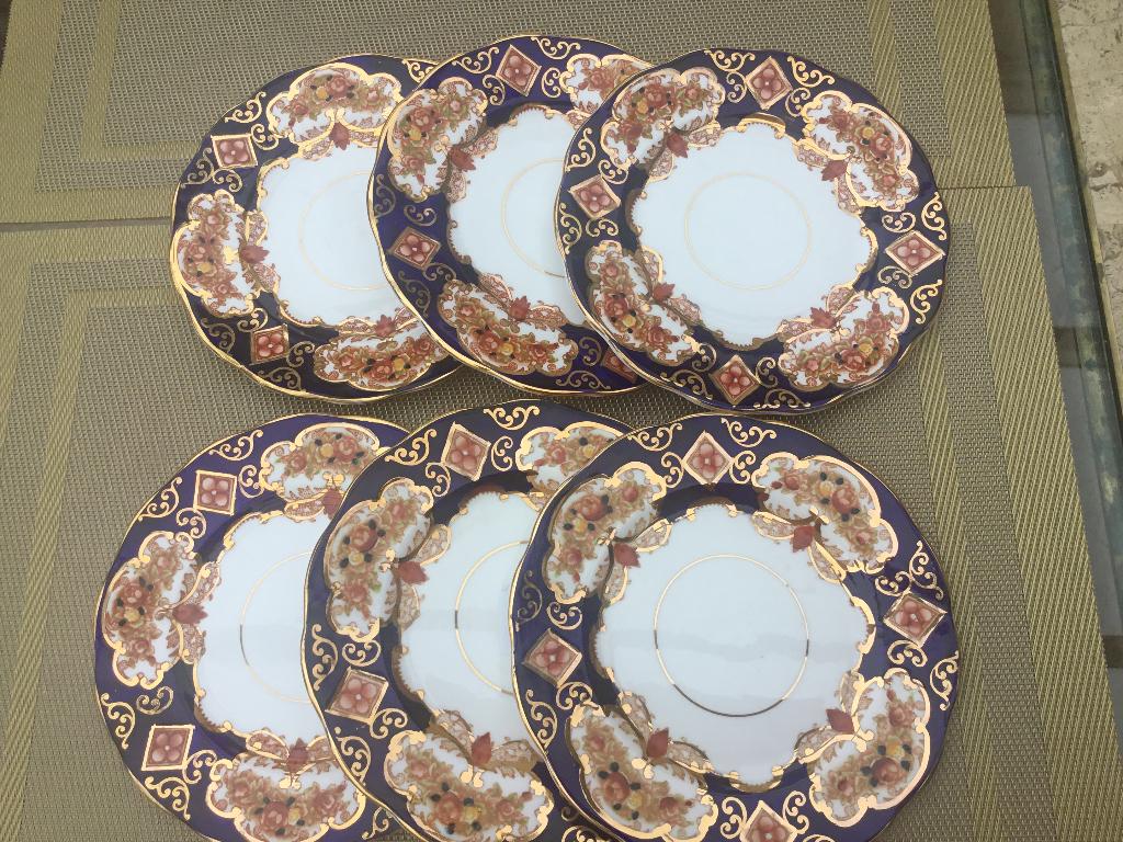 Royal Albert HEIRLOOM GEBAKSBORDJES 6 stuks, Ophalen of Verzenden