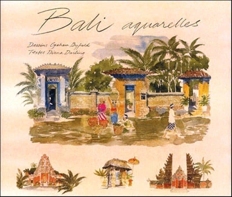 BALI Aquarelles Diana Darling- Graham Byfield (Illustrator), Boeken, Ophalen of Verzenden, Zo goed als nieuw, Overige onderwerpen