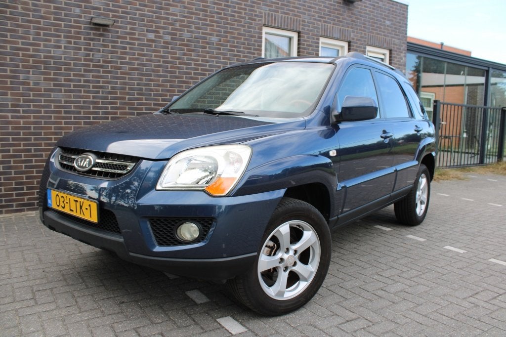 Kia Sportage 2.0 CVVT Fifteen- climatecontrole,leer,trekhaak, Auto's, 13 km/l, 1442 kg, Gebruikt, 142 pk
