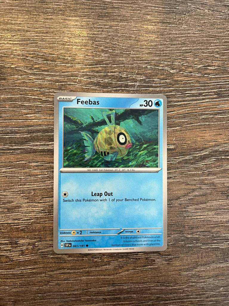 Feebas SSP 041/191, Hobby en Vrije tijd, Verzamelkaartspellen | Pokémon, Ophalen of Verzenden, Zo goed als nieuw