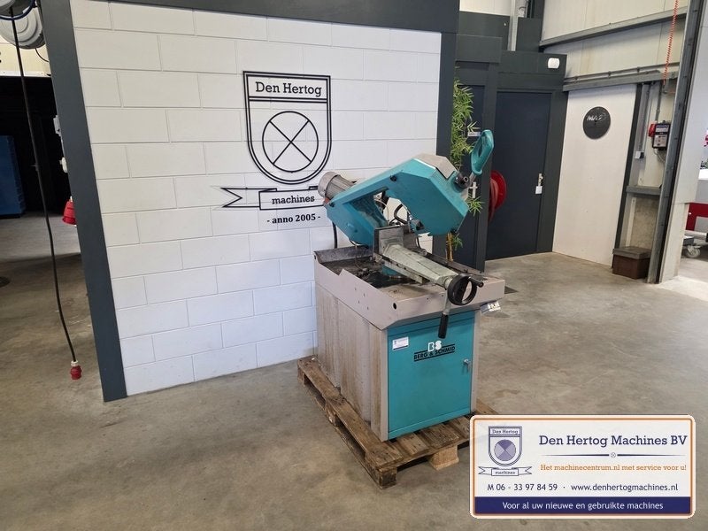 Bandzaagmachine rond 220mm semi halfautomaat daalcilinder, Doe-het-zelf en Verbouw, Ophalen, Gebruikt, BS, 30 tot 70 mm