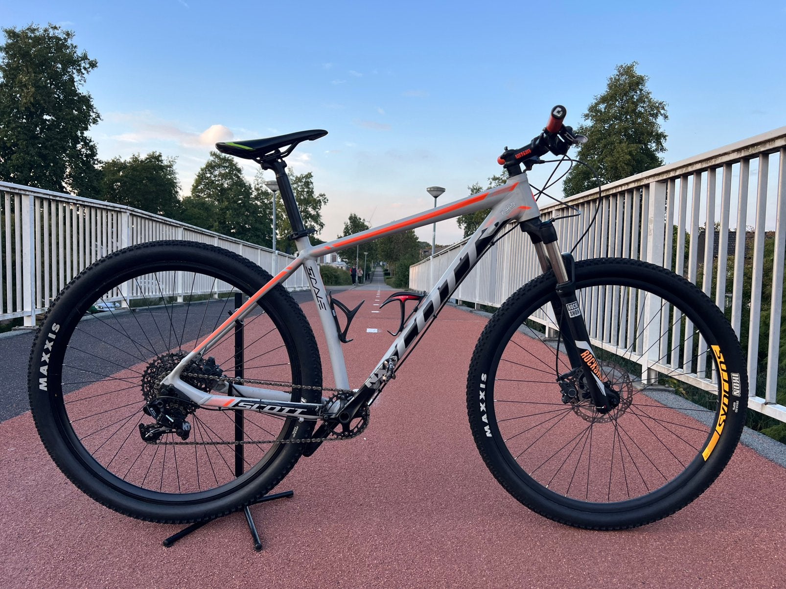 Scott Scale 965 Mountainbike – SRAM – RockShox – 48 cm, Gebruikt, Hardtail, 45 tot 49 cm, Schijfrem