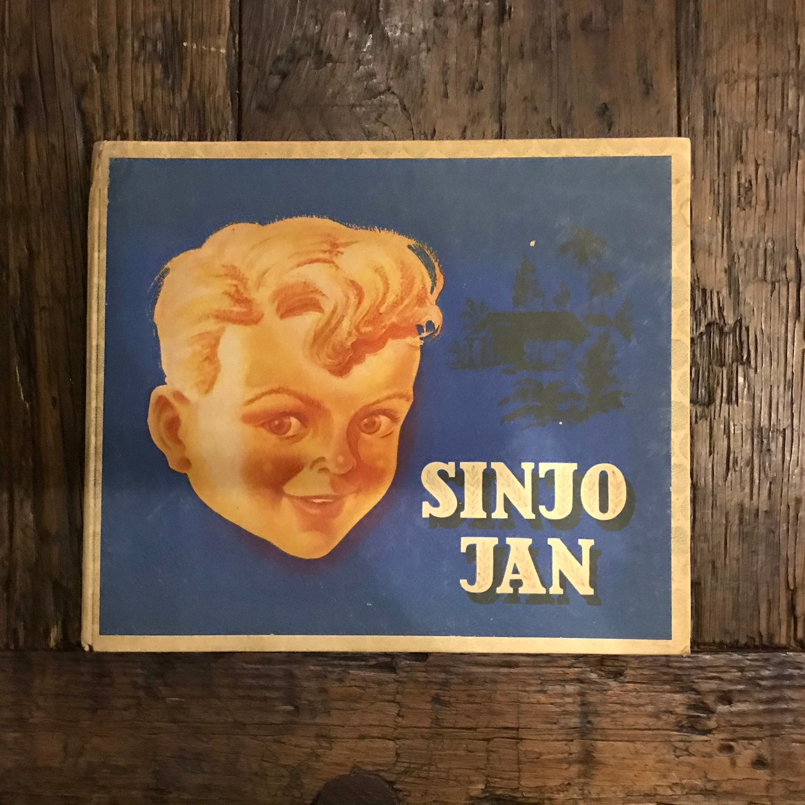 Sinjo Jan - Vintage kinderboek, Boeken, Ophalen of Verzenden, Gelezen, Fictie algemeen