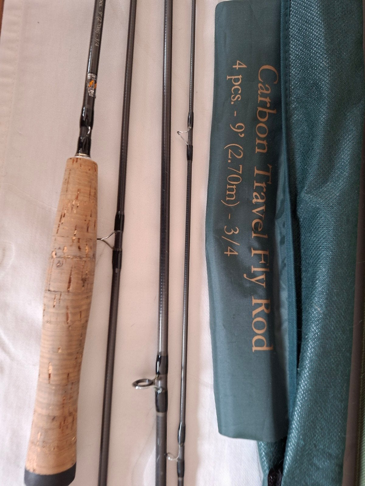 Vliegenhengels AFTMA 5/6 en 3/4 met Okuma 280s molen, Ophalen, Molen