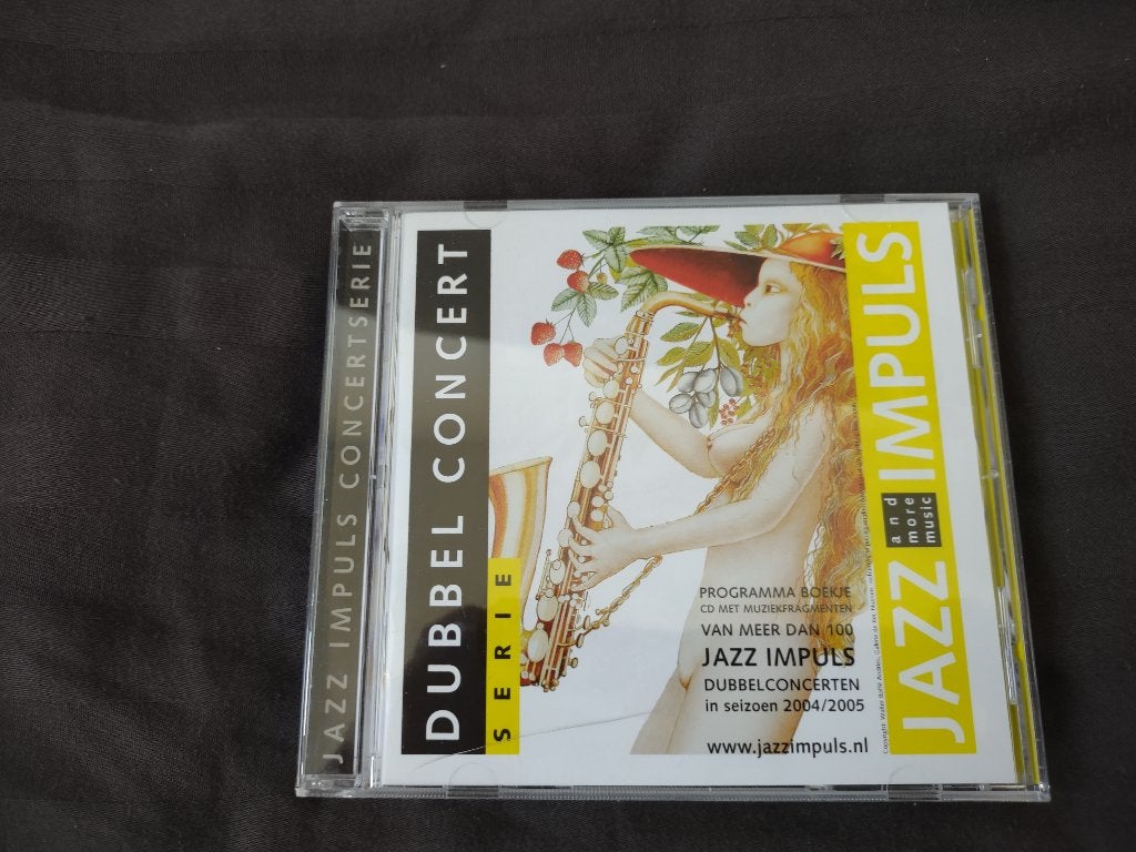 CD Dubbel Concert Serie, Jazz Impuls Seizoen 2004/2005, Ophalen of Verzenden, Gebruikt, Jazz, Inclusief doosje
