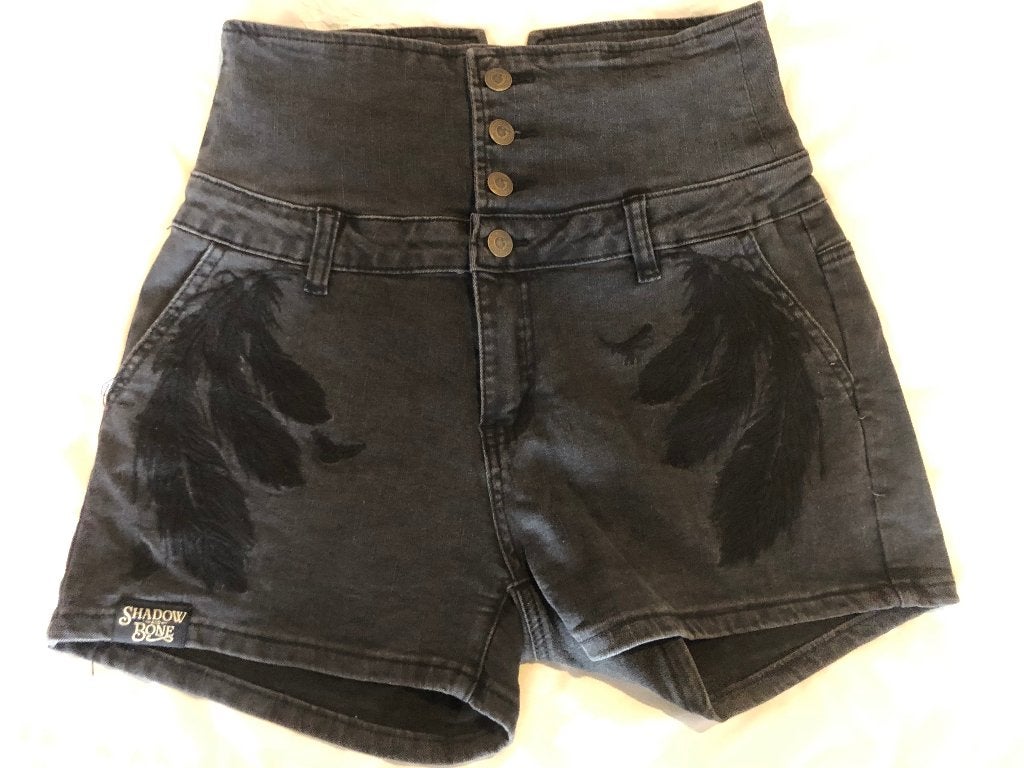 Shadow and bone shorts korte broek maat 29, Kort, Zwart, Shadow and Bone, Ophalen of Verzenden