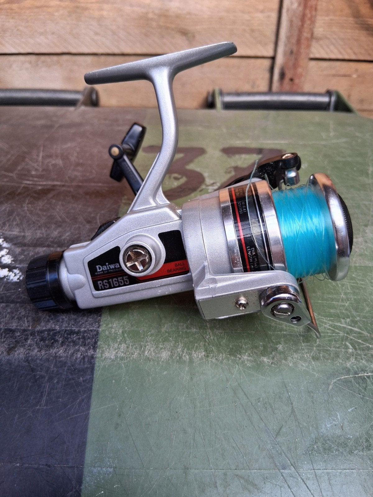 Daiwa RS1655 Spin molen, Watersport en Boten, Ophalen of Verzenden, Zo goed als nieuw, Molen