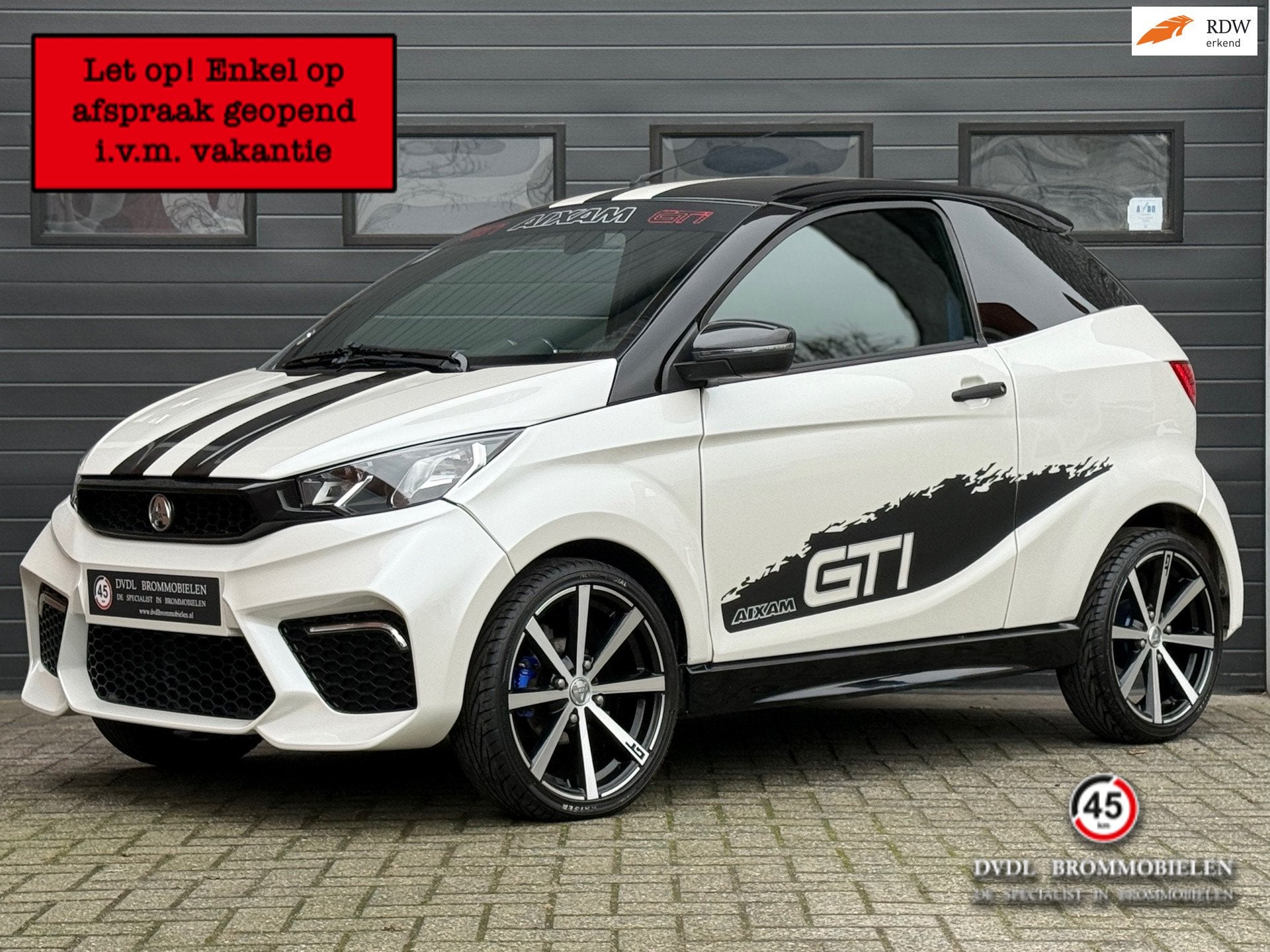 Aixam Coupé GTI Emotion Brommobiel 45km 2021 1eig 34dkm ZGA, Overige merken, Gebruikt, DVDL Brommobielen, Staarten 32
5281PL  Boxtel, NL