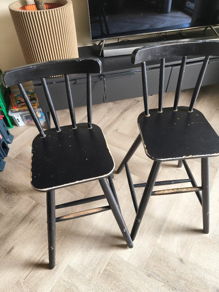 Krukjes, Hout, Overige stijlen, Ophalen of Verzenden, Gebruikt