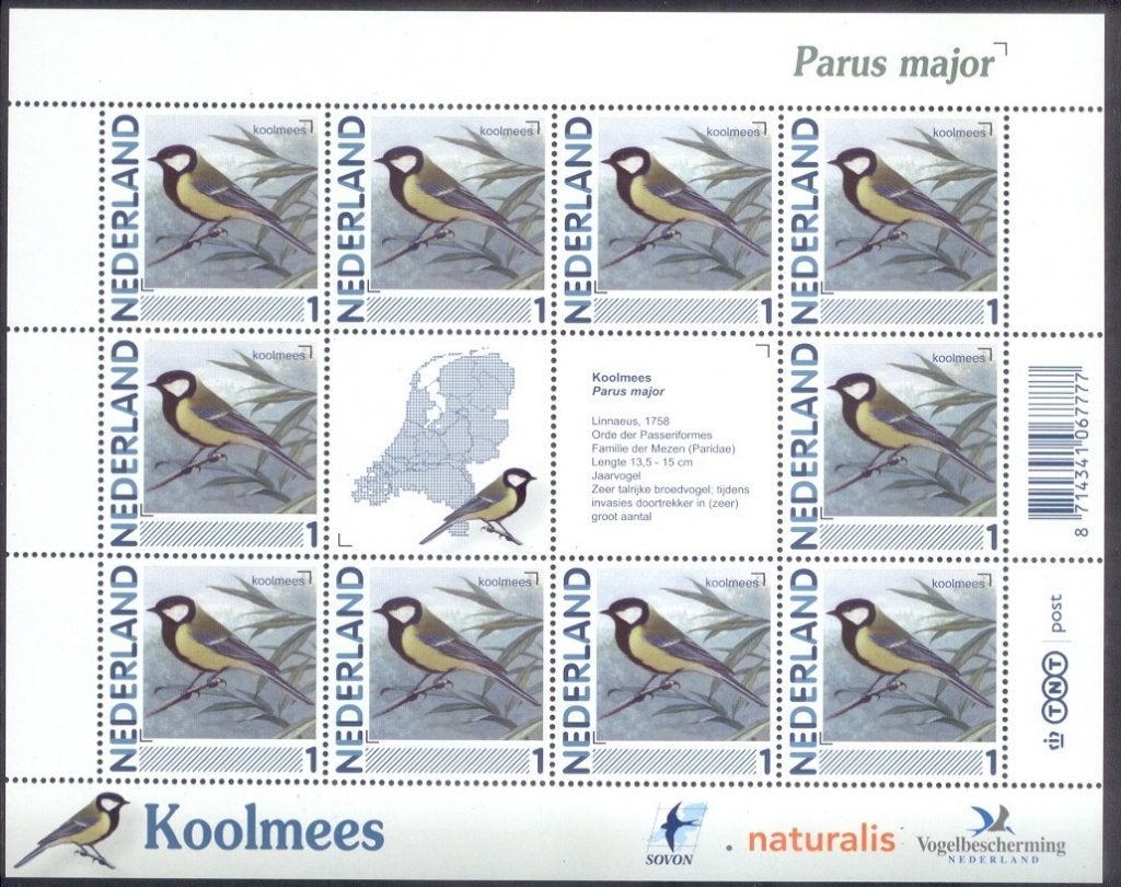 Nederland postfris nominaal 2011 NVPH nr. V2791, Postzegels en Munten, Postzegels | Nederland, Ophalen of Verzenden, Na 1940, Postfris