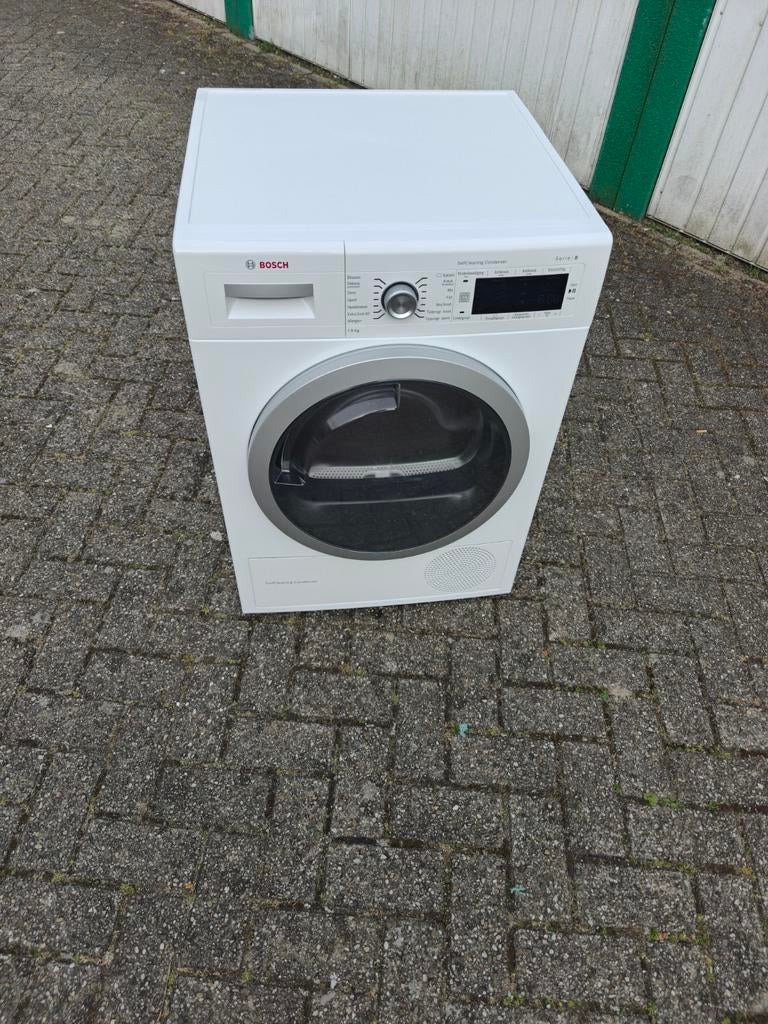 Foto 10 van Bosch serie 8 warmtepompdroger 9kg A++ klasse in prima staat