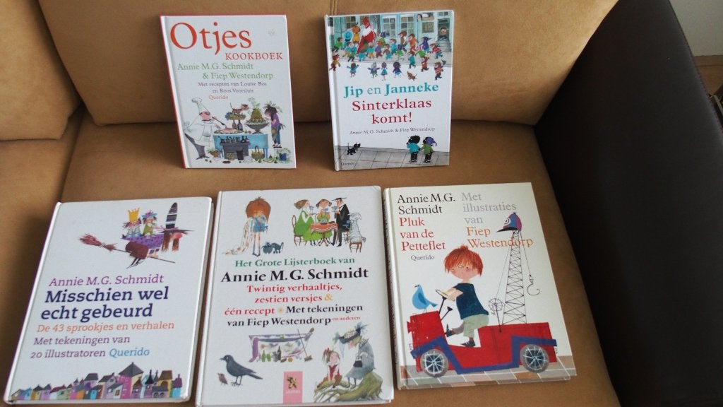 5x Annie M.G. Schmidt - van 4 jaar tot 10 jaar, Boeken, Ophalen of Verzenden, Zo goed als nieuw, Annie M.G. Schmidt & Fiep Westendorp