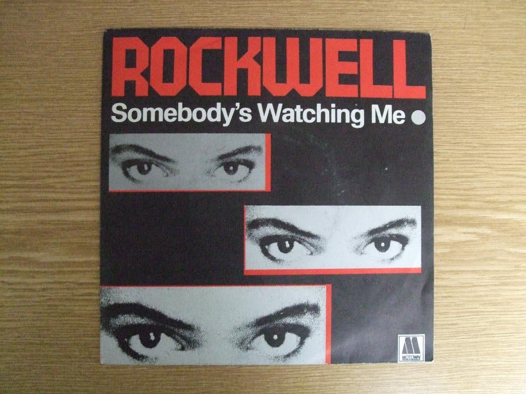 ROCKWELL     SOMEBODY'S WATCHING ME, 7 inch, Ophalen of Verzenden, Zo goed als nieuw, Rock en Metal