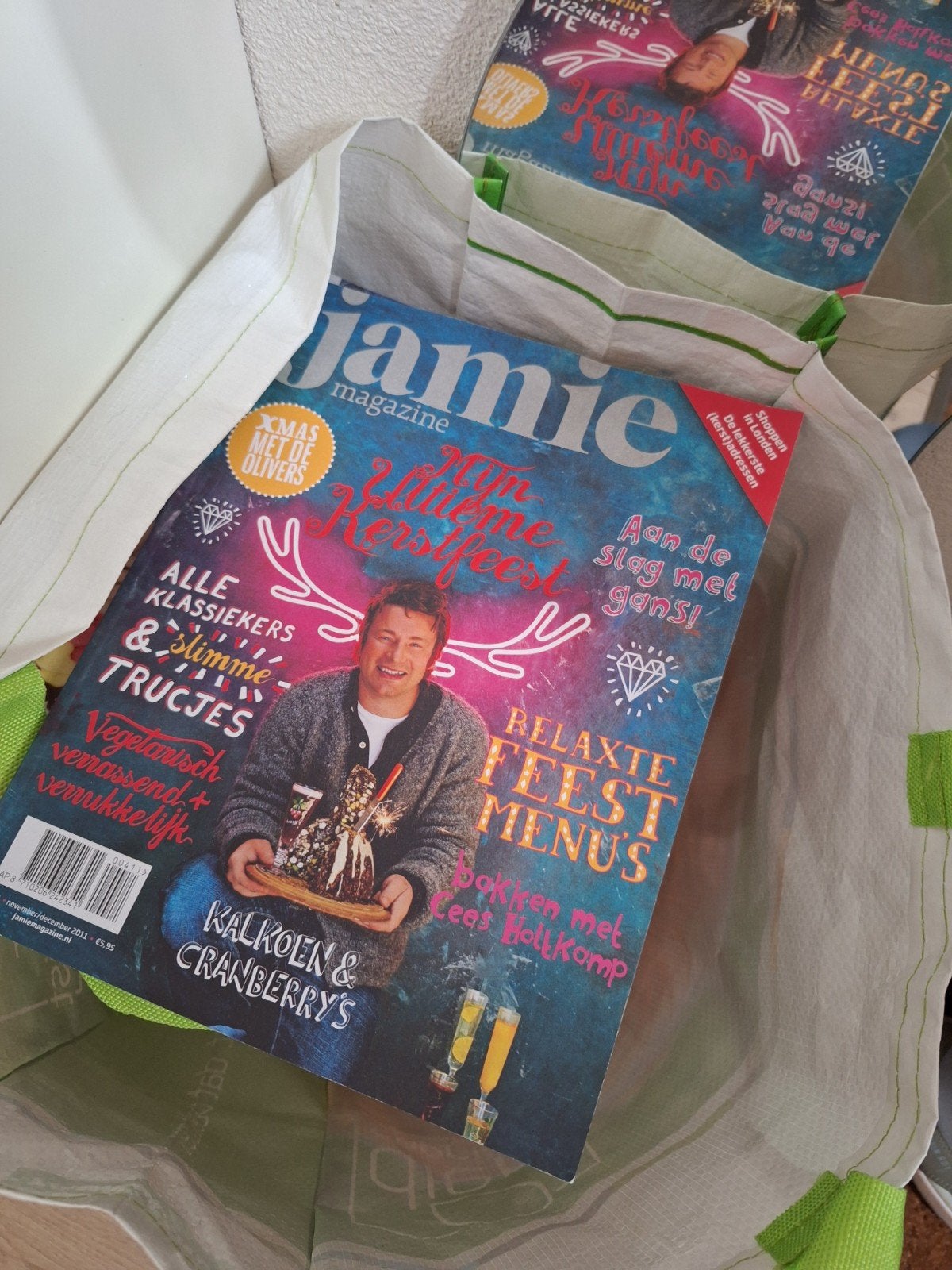 Grote stapel Jamie Magazine - Kooktijdschriften, Ophalen, Gelezen, Overige typen