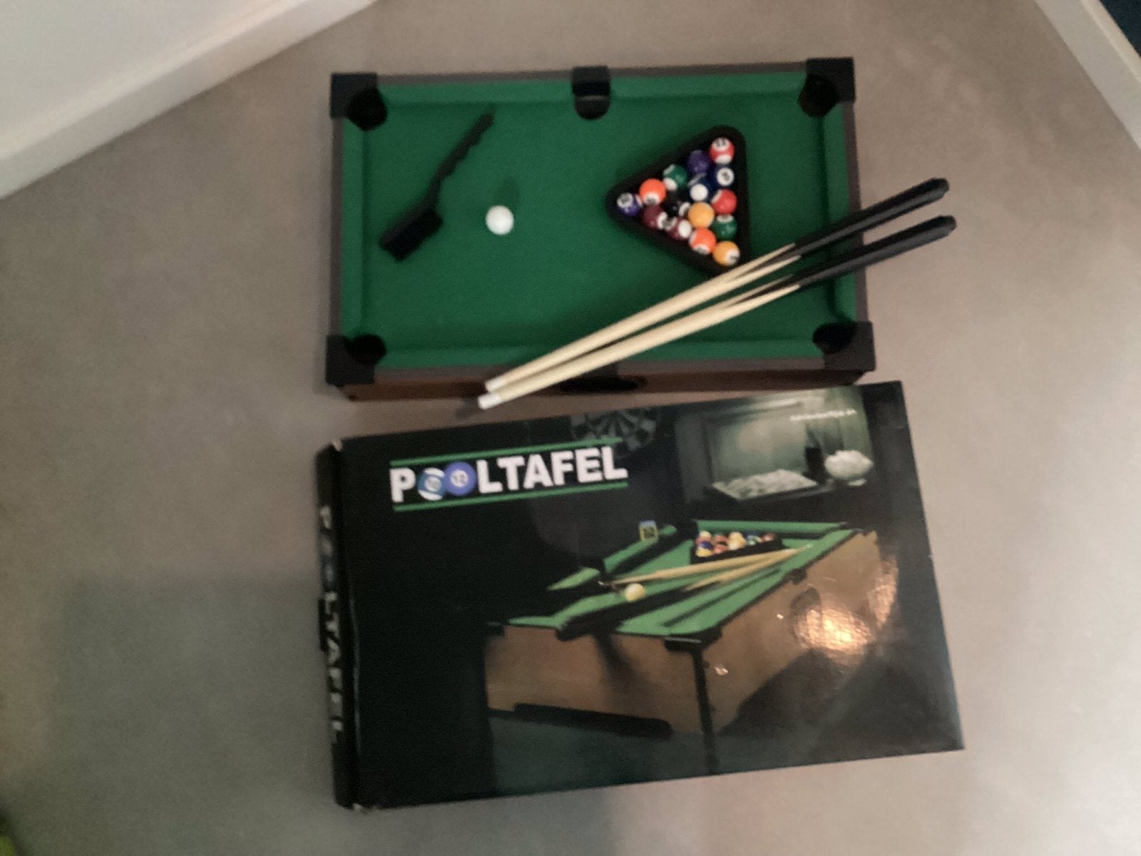 Mini pool tafel, Kinderen en Baby's, Ophalen, Zo goed als nieuw