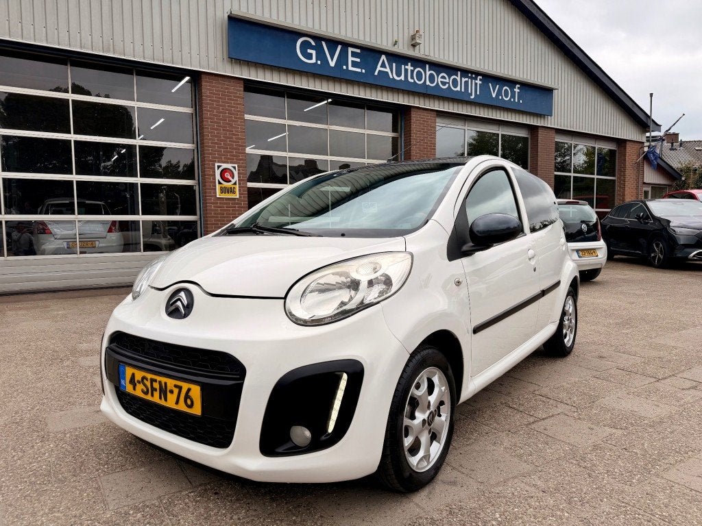 Citroen C1 1.0 BI-TON AIRCO CENTRALE VERG NL AUTO NAP LOGISC, Auto's, Voorwielaandrijving, Euro 5, Gebruikt, 4 stoelen