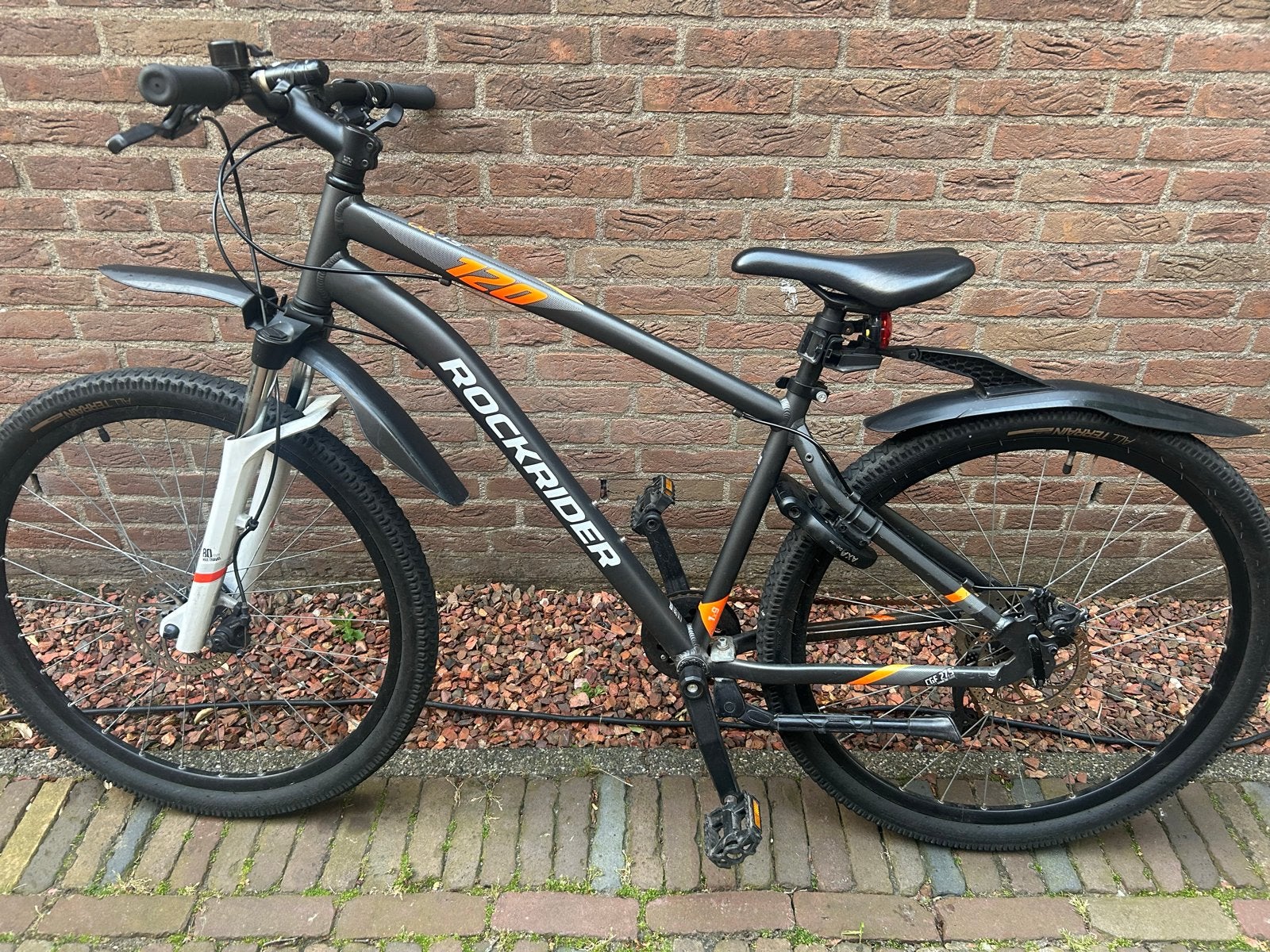 Rockrider ST 120 Mountainbike, Gebruikt, Hardtail, Heren, Schijfrem