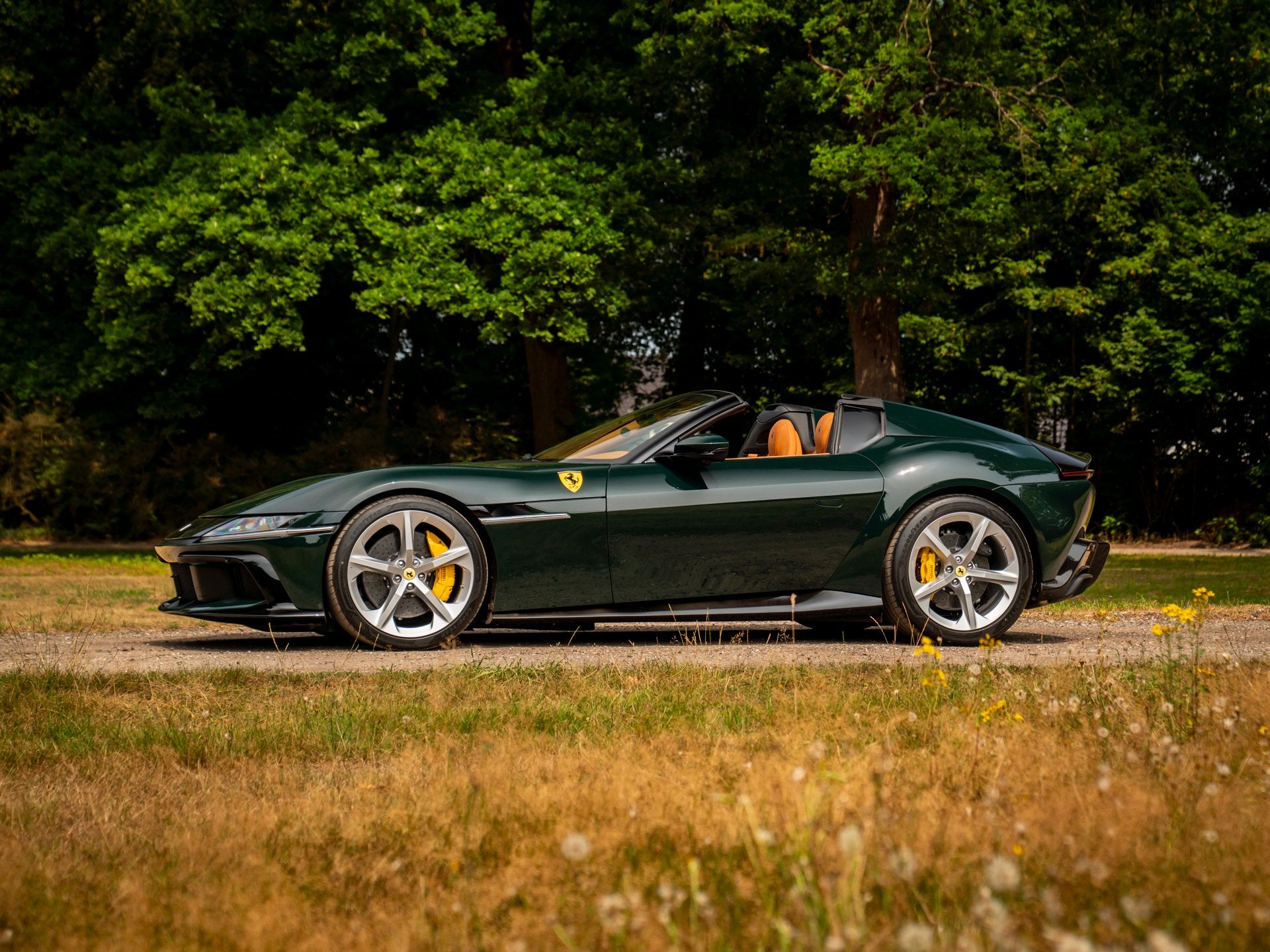 Ferrari 12Cilindri Spider 6.5 V12 | Verde British | Full spe, Auto's, Automaat, Achterwielaandrijving, Gebruikt, Leder