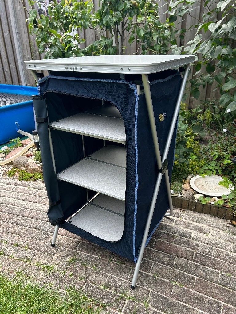 Campingkastje, Caravans en Kamperen, Kampeermeubelen, Ophalen, Gebruikt, Campingkast
