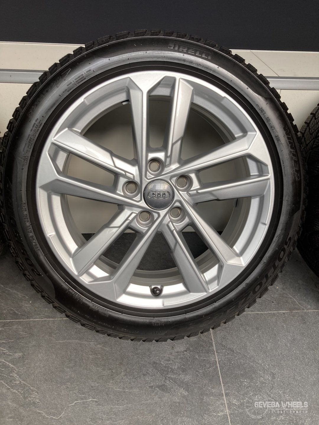17” originele Audi A3 8P 8V 8Y velgen + winterbanden 5x112, Auto-onderdelen, Banden en Velgen, Gebruikt, -, -, Banden en Velgen