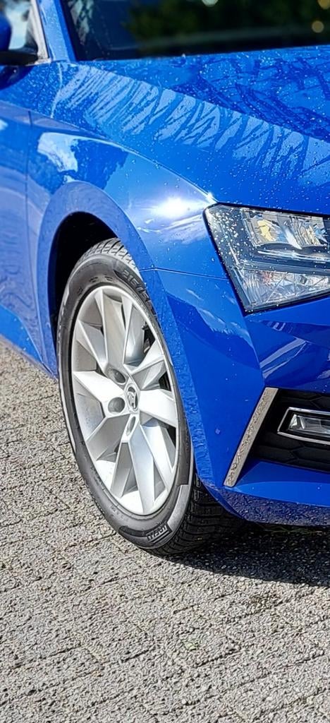 Originele Skoda Superb velgen met winterbanden, Ophalen, Gebruikt, Banden en Velgen, Winterbanden