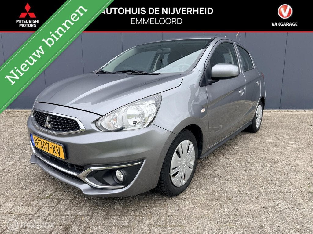 Mitsubishi Space Star 1.0 Entry, Auto's, Mitsubishi, Voorwielaandrijving, 12 maanden, Stof, Gebruikt