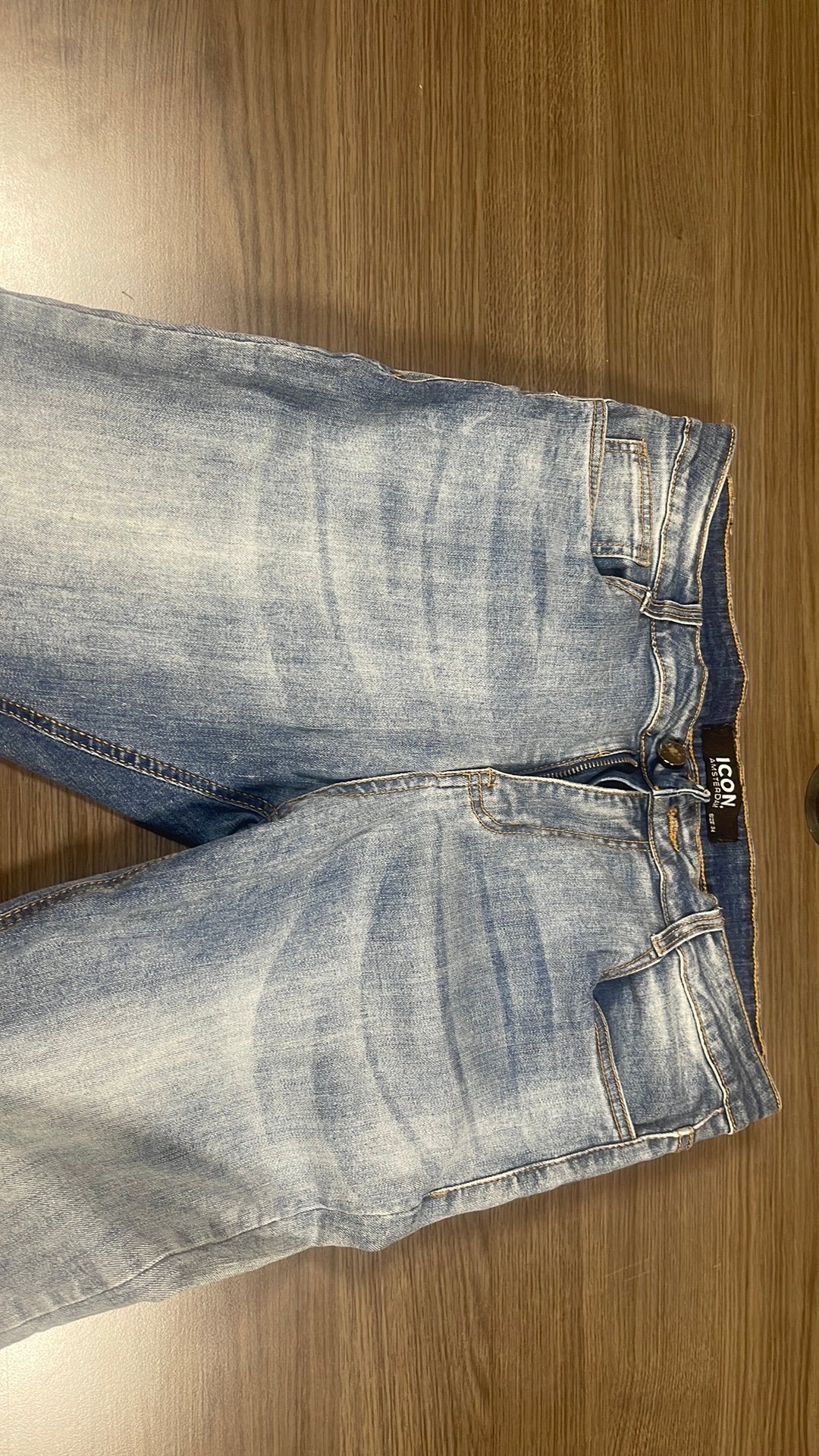 Icon spijkerbroek, Kleding | Heren, Ophalen of Verzenden, Zo goed als nieuw, Blauw, W33 - W34 (confectie 48/50)