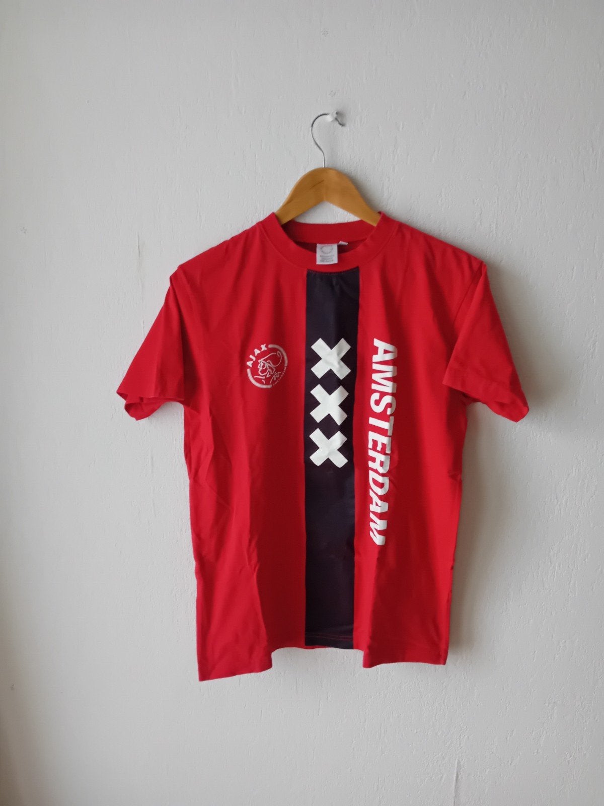 Ajax Amsterdam T-shirt Rood Maat M, Ophalen of Verzenden