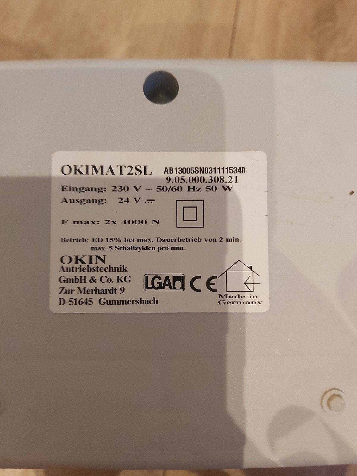 lattoflex / Okin motor en afstandsbediening, Gebruikt, 90 cm, Eenpersoons, Ophalen of Verzenden