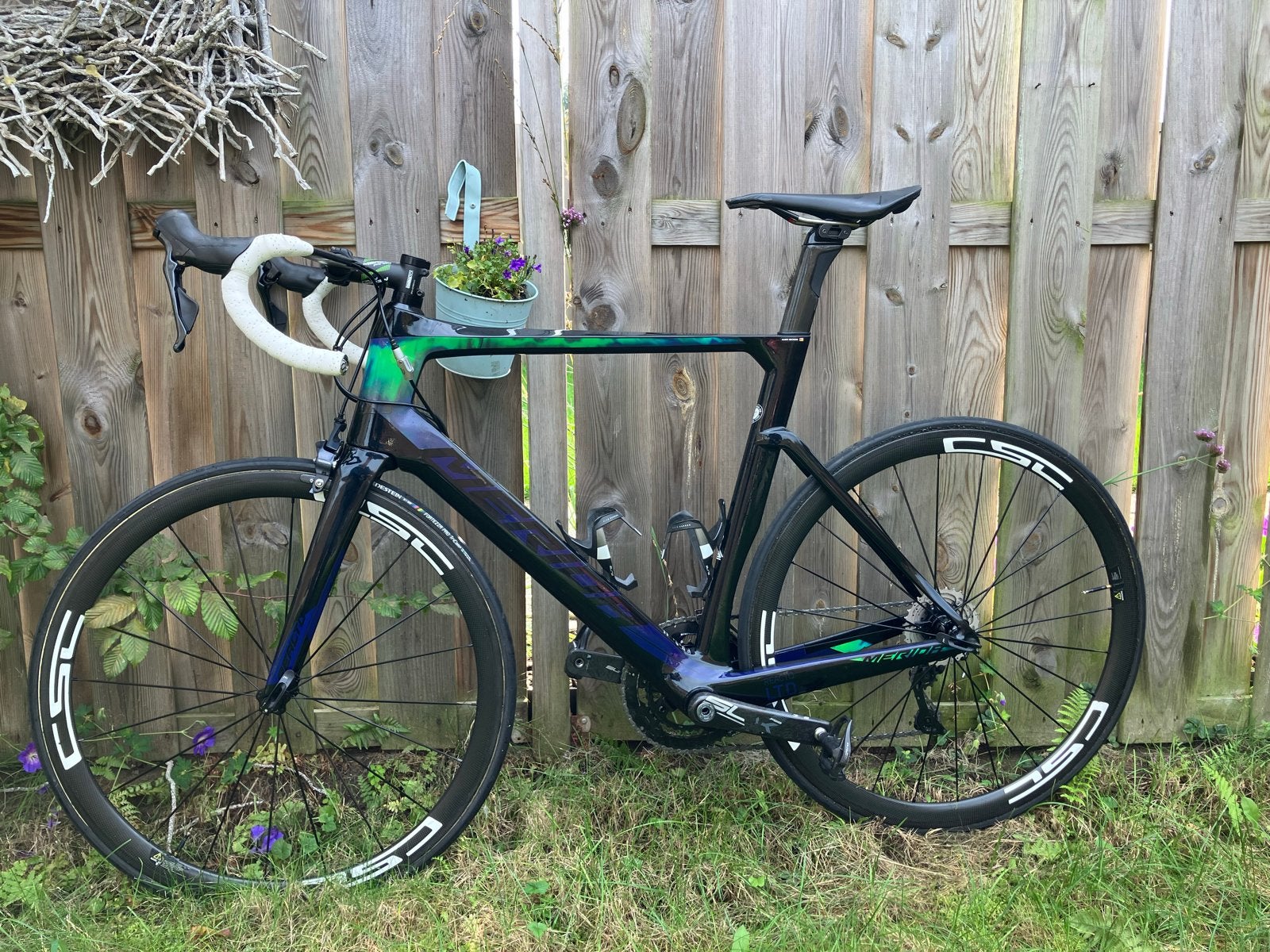 Merida Reacto LTD racefiets - Framemaat 56 cm - Nieuwstaat, 28 inch, Carbon, Zo goed als nieuw, Meer dan 20 versnellingen