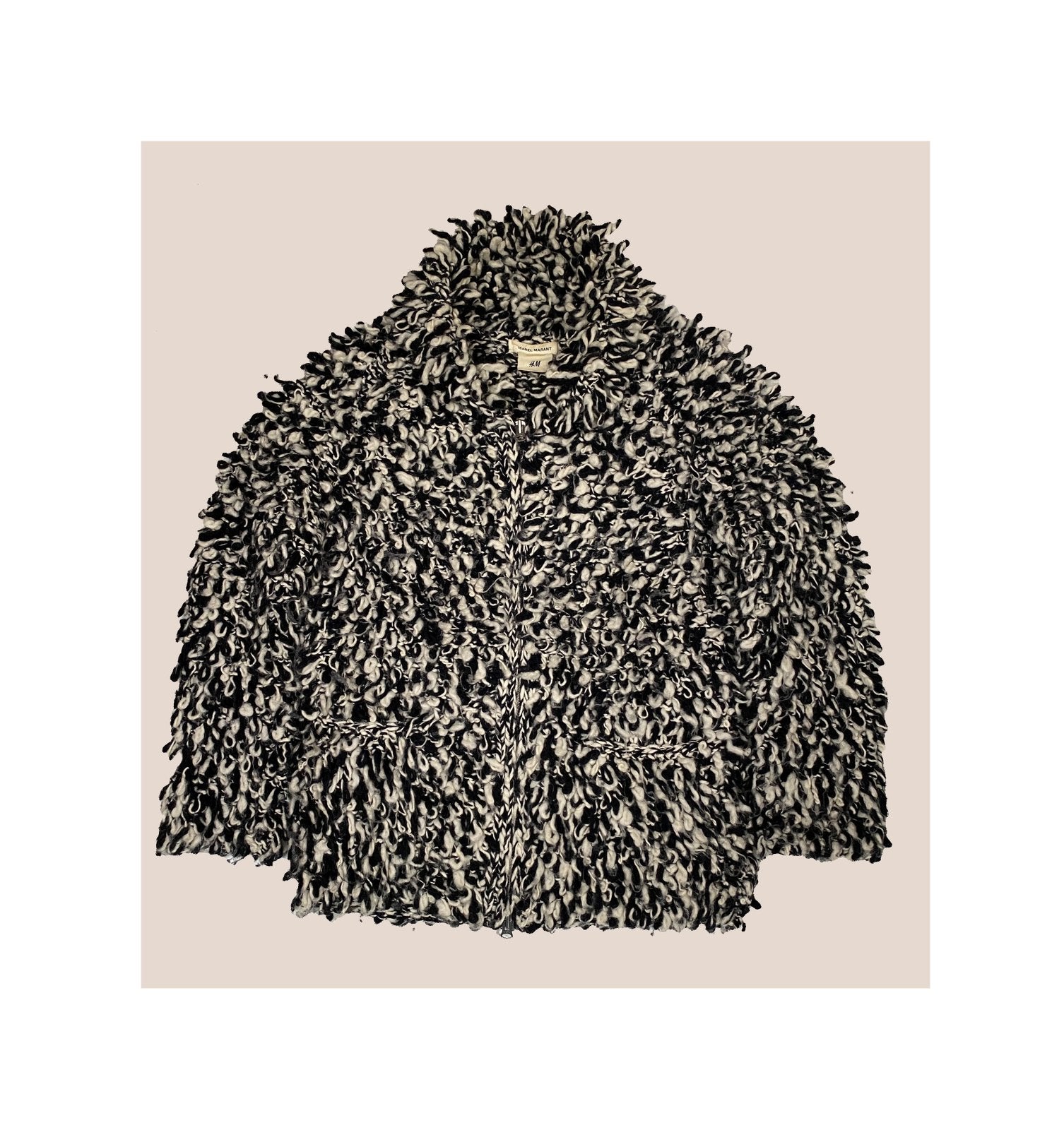 Wollen vest Isabel Marant x H&M, Ophalen of Verzenden, Gedragen, Maat 38/40 (M), Meerkleurig