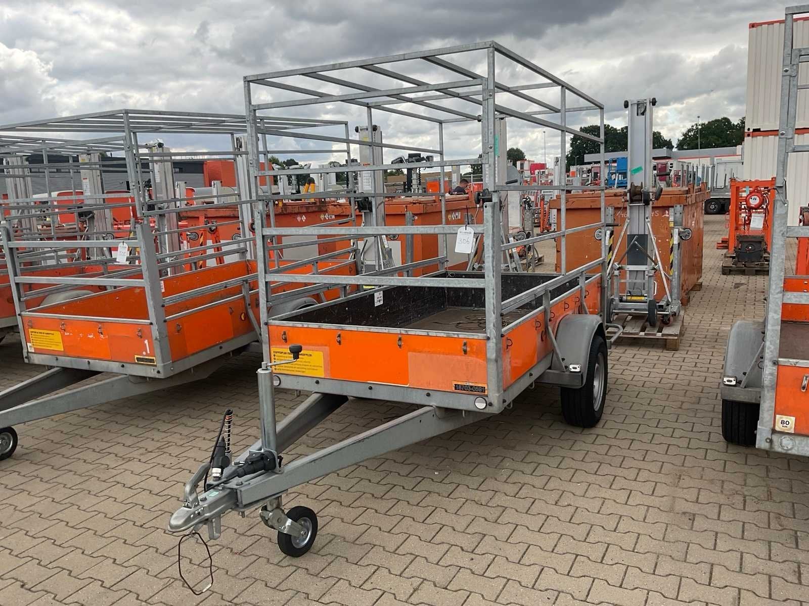 2016 Atec EO1300 Huifaanhangwagen, Gebruikt