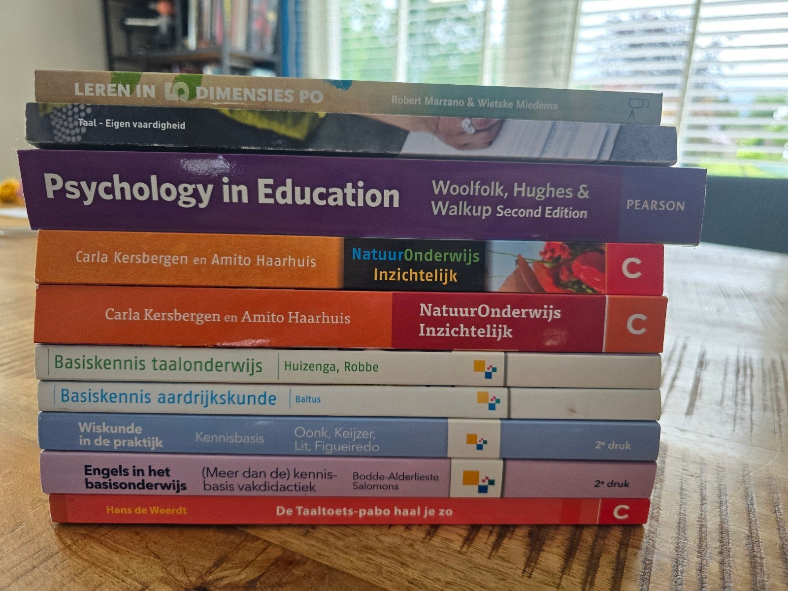 Diverse schoolboeken voor PABO en onderwijs, Gelezen, Ophalen of Verzenden, Aardrijkskunde, Diverse auteurs (o.a. Woolfolk, Kersbergen, Huizenga)